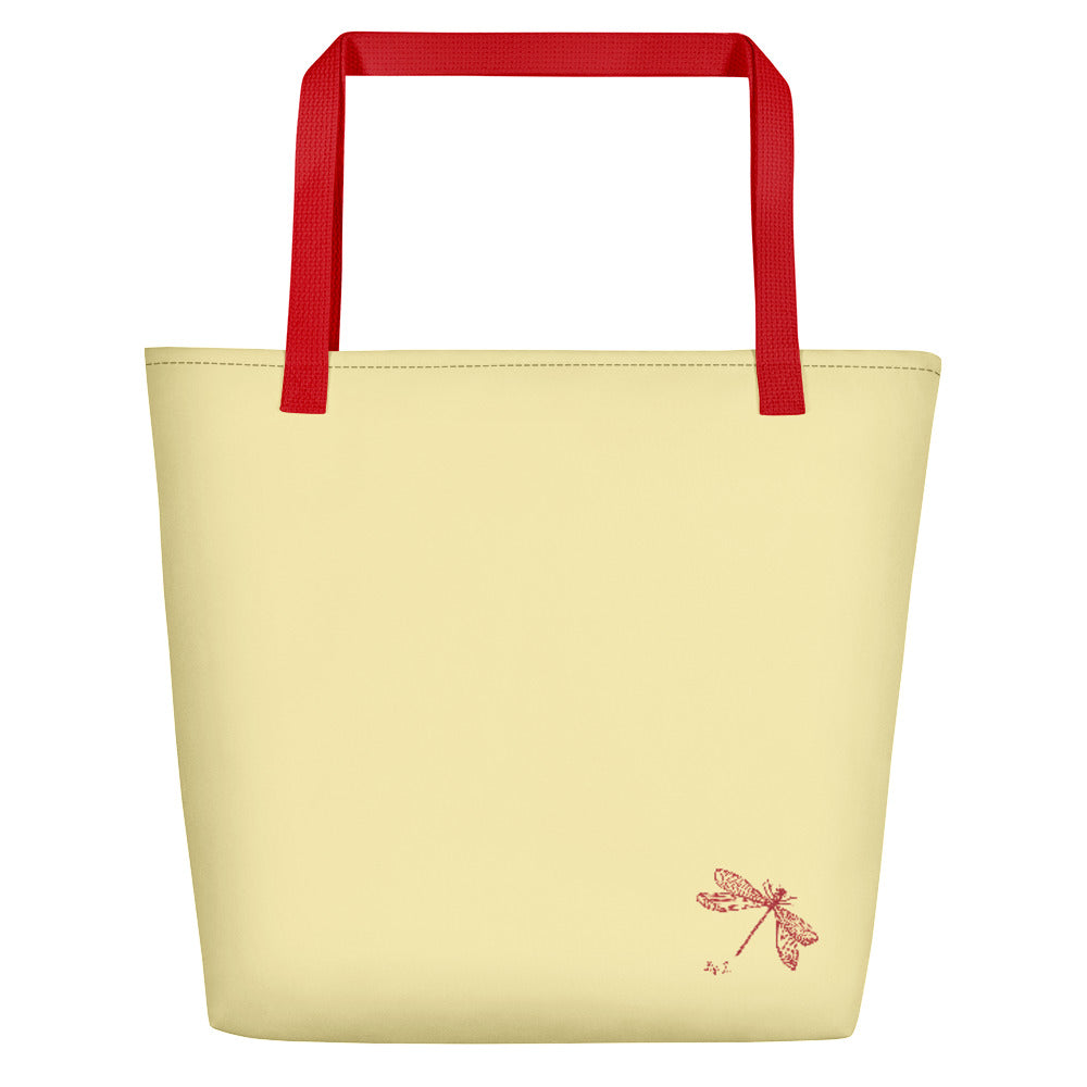 Gerbera Daisy Flower Red | Tote Bag | Large | Sunshine