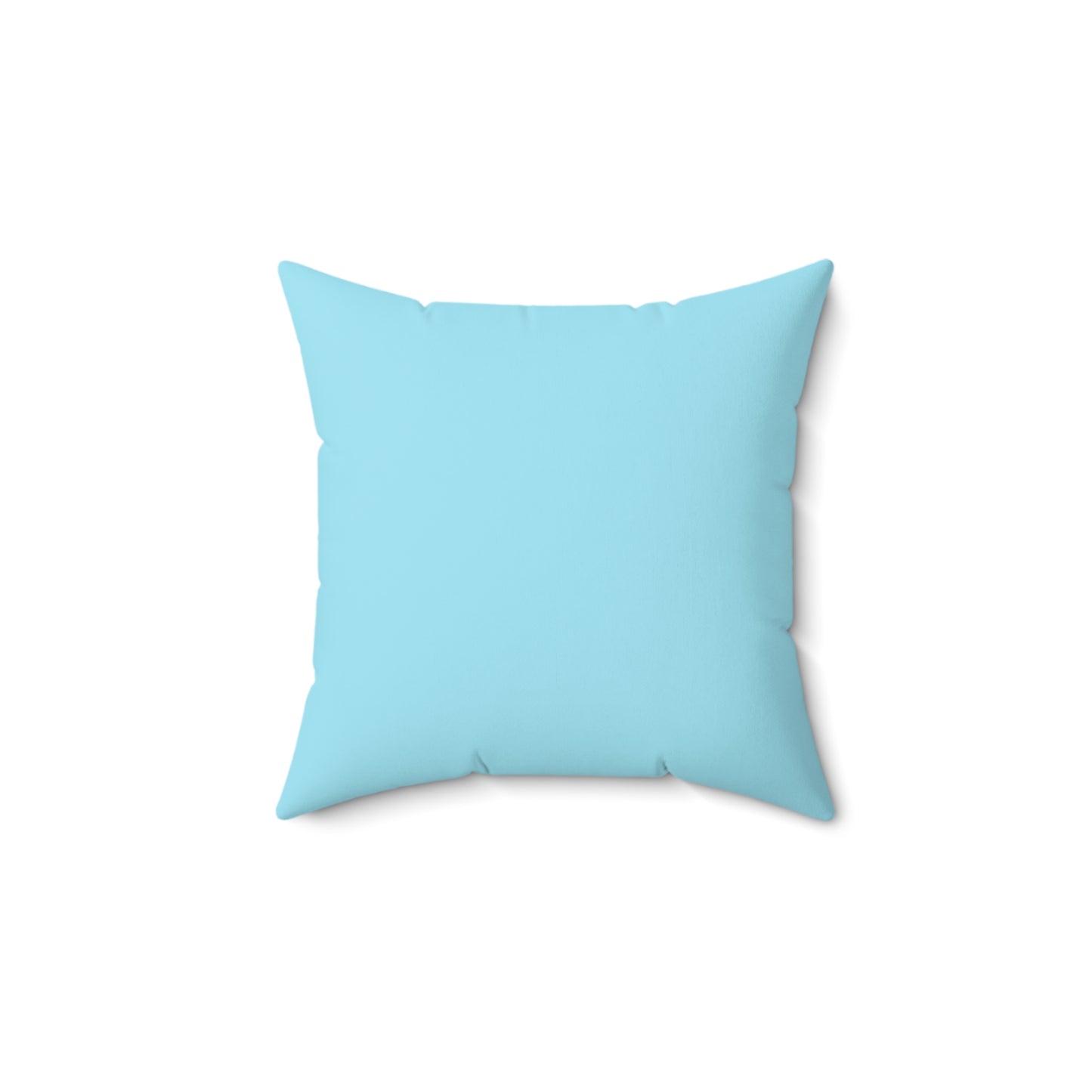 Hawkweed Flower Yellow  | Throw Pillow | Sky Blue