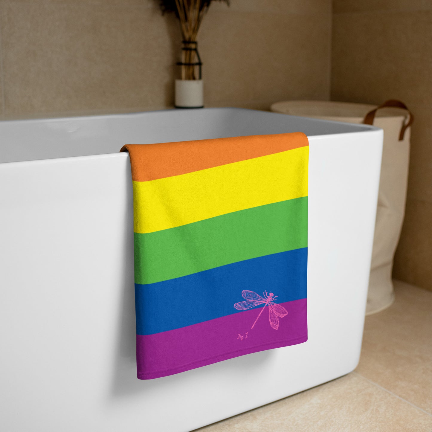 Progress Pride Flag | Beach Towel | Rainbow